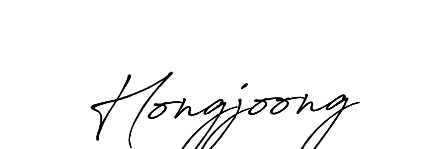Antro_Vectra_Bolder is a professional signature style that is perfect for those who want to add a touch of class to their signature. It is also a great choice for those who want to make their signature more unique. Get Hongjoong name to fancy signature for free. Hongjoong signature style 7 images and pictures png