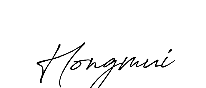 Make a beautiful signature design for name Hongmui. Use this online signature maker to create a handwritten signature for free. Hongmui signature style 7 images and pictures png