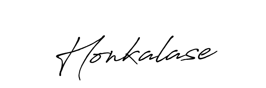 Create a beautiful signature design for name Honkalase. With this signature (Antro_Vectra_Bolder) fonts, you can make a handwritten signature for free. Honkalase signature style 7 images and pictures png
