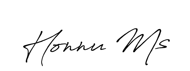 This is the best signature style for the Honnu Ms name. Also you like these signature font (Antro_Vectra_Bolder). Mix name signature. Honnu Ms signature style 7 images and pictures png
