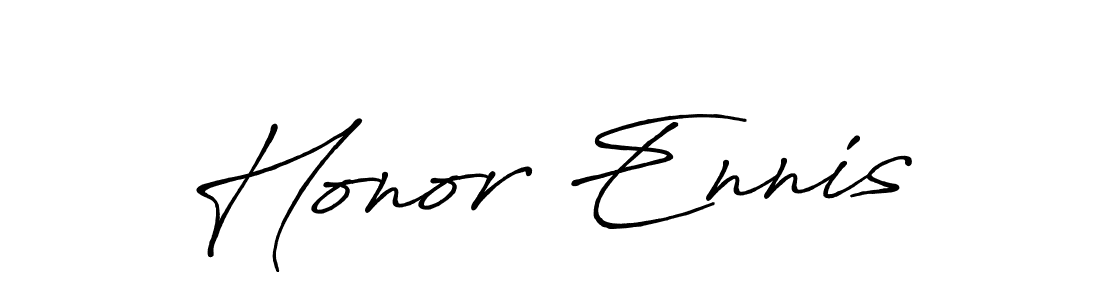 You should practise on your own different ways (Antro_Vectra_Bolder) to write your name (Honor Ennis) in signature. don't let someone else do it for you. Honor Ennis signature style 7 images and pictures png