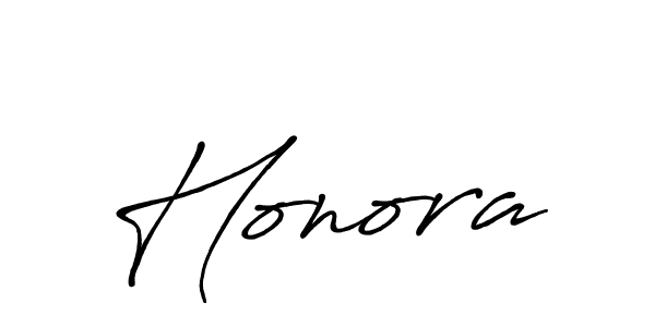 How to make Honora name signature. Use Antro_Vectra_Bolder style for creating short signs online. This is the latest handwritten sign. Honora signature style 7 images and pictures png