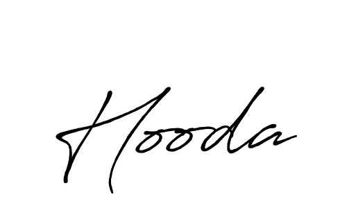 Create a beautiful signature design for name Hooda. With this signature (Antro_Vectra_Bolder) fonts, you can make a handwritten signature for free. Hooda signature style 7 images and pictures png