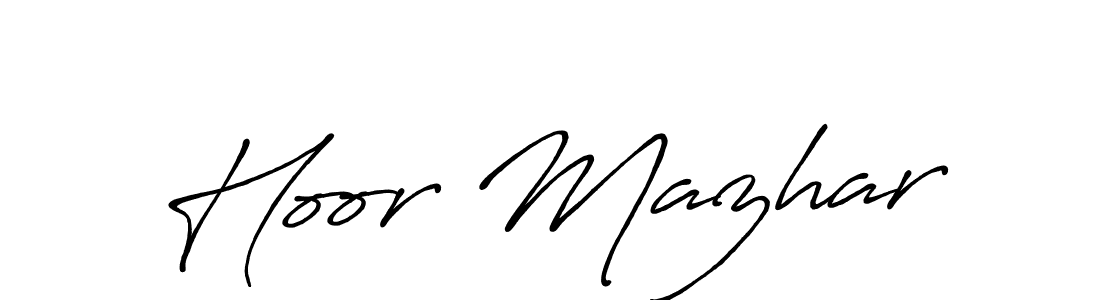 if you are searching for the best signature style for your name Hoor Mazhar. so please give up your signature search. here we have designed multiple signature styles  using Antro_Vectra_Bolder. Hoor Mazhar signature style 7 images and pictures png