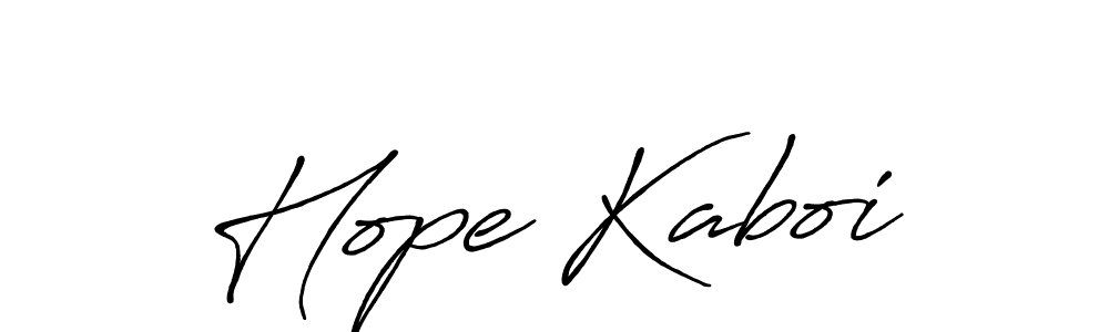 It looks lik you need a new signature style for name Hope Kaboi. Design unique handwritten (Antro_Vectra_Bolder) signature with our free signature maker in just a few clicks. Hope Kaboi signature style 7 images and pictures png