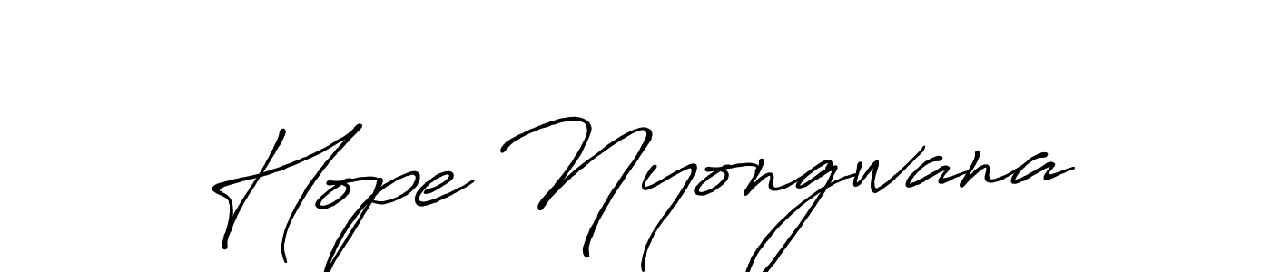 Once you've used our free online signature maker to create your best signature Antro_Vectra_Bolder style, it's time to enjoy all of the benefits that Hope Nyongwana name signing documents. Hope Nyongwana signature style 7 images and pictures png
