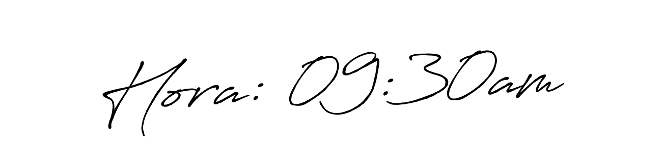 Here are the top 10 professional signature styles for the name Hora: 09:30am. These are the best autograph styles you can use for your name. Hora: 09:30am signature style 7 images and pictures png
