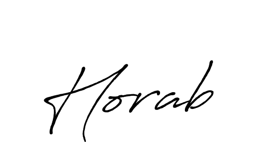 Make a beautiful signature design for name Horab. Use this online signature maker to create a handwritten signature for free. Horab signature style 7 images and pictures png