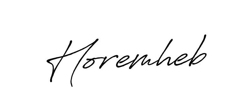 Create a beautiful signature design for name Horemheb. With this signature (Antro_Vectra_Bolder) fonts, you can make a handwritten signature for free. Horemheb signature style 7 images and pictures png