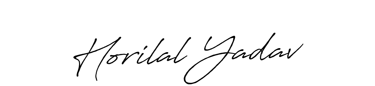 Make a beautiful signature design for name Horilal Yadav. Use this online signature maker to create a handwritten signature for free. Horilal Yadav signature style 7 images and pictures png