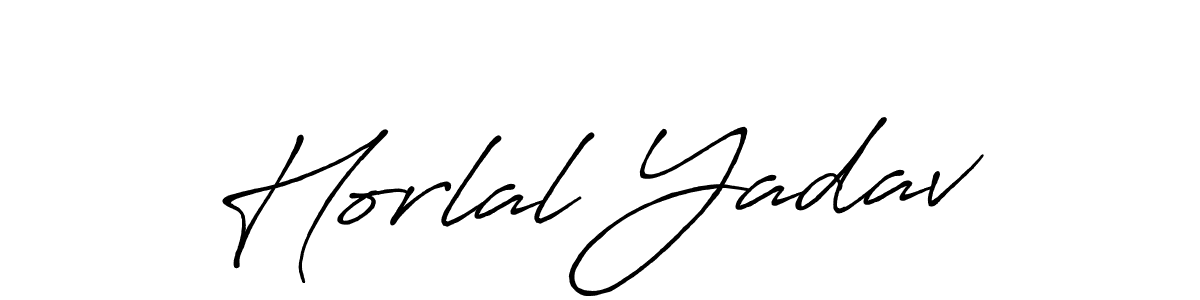 Similarly Antro_Vectra_Bolder is the best handwritten signature design. Signature creator online .You can use it as an online autograph creator for name Horlal Yadav. Horlal Yadav signature style 7 images and pictures png