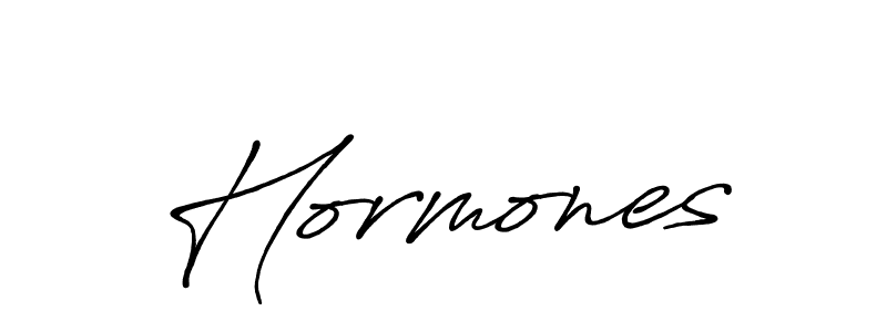 It looks lik you need a new signature style for name Hormones. Design unique handwritten (Antro_Vectra_Bolder) signature with our free signature maker in just a few clicks. Hormones signature style 7 images and pictures png