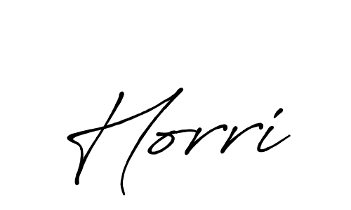 Similarly Antro_Vectra_Bolder is the best handwritten signature design. Signature creator online .You can use it as an online autograph creator for name Horri. Horri signature style 7 images and pictures png