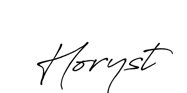 You should practise on your own different ways (Antro_Vectra_Bolder) to write your name (Horyst) in signature. don't let someone else do it for you. Horyst signature style 7 images and pictures png