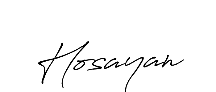 Once you've used our free online signature maker to create your best signature Antro_Vectra_Bolder style, it's time to enjoy all of the benefits that Hosayan name signing documents. Hosayan signature style 7 images and pictures png