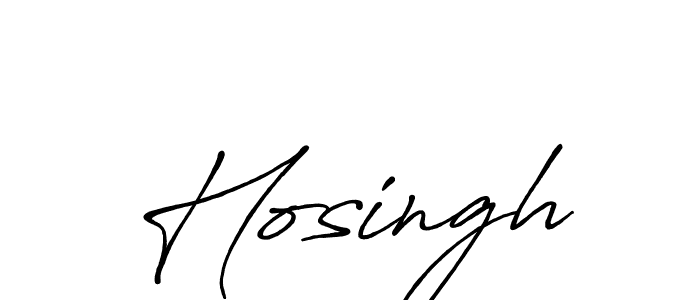 Similarly Antro_Vectra_Bolder is the best handwritten signature design. Signature creator online .You can use it as an online autograph creator for name Hosingh. Hosingh signature style 7 images and pictures png