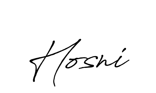 You should practise on your own different ways (Antro_Vectra_Bolder) to write your name (Hosni) in signature. don't let someone else do it for you. Hosni signature style 7 images and pictures png