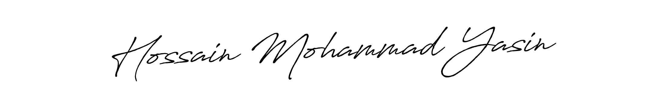 Make a short Hossain Mohammad Yasin signature style. Manage your documents anywhere anytime using Antro_Vectra_Bolder. Create and add eSignatures, submit forms, share and send files easily. Hossain Mohammad Yasin signature style 7 images and pictures png