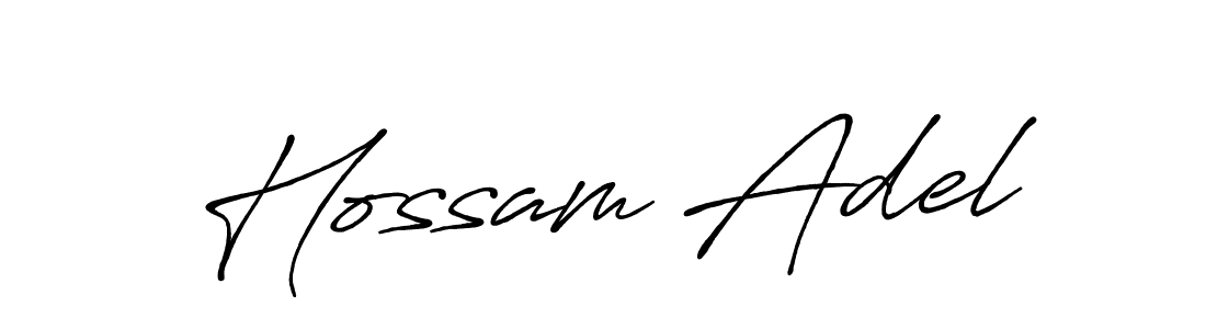 It looks lik you need a new signature style for name Hossam Adel. Design unique handwritten (Antro_Vectra_Bolder) signature with our free signature maker in just a few clicks. Hossam Adel signature style 7 images and pictures png