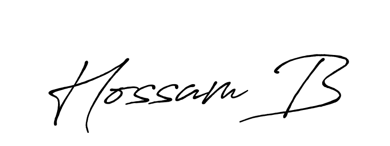 See photos of Hossam B official signature by Spectra . Check more albums & portfolios. Read reviews & check more about Antro_Vectra_Bolder font. Hossam B signature style 7 images and pictures png