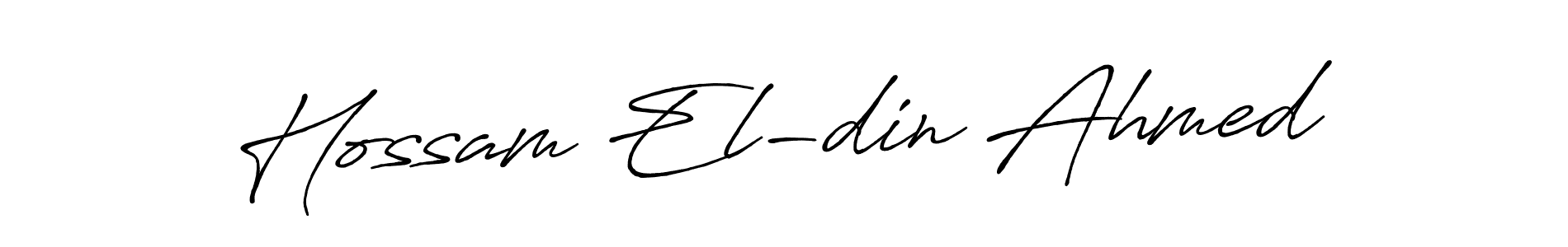 You should practise on your own different ways (Antro_Vectra_Bolder) to write your name (Hossam El-din Ahmed) in signature. don't let someone else do it for you. Hossam El-din Ahmed signature style 7 images and pictures png