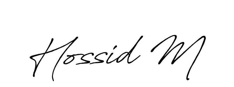 Here are the top 10 professional signature styles for the name Hossid M. These are the best autograph styles you can use for your name. Hossid M signature style 7 images and pictures png