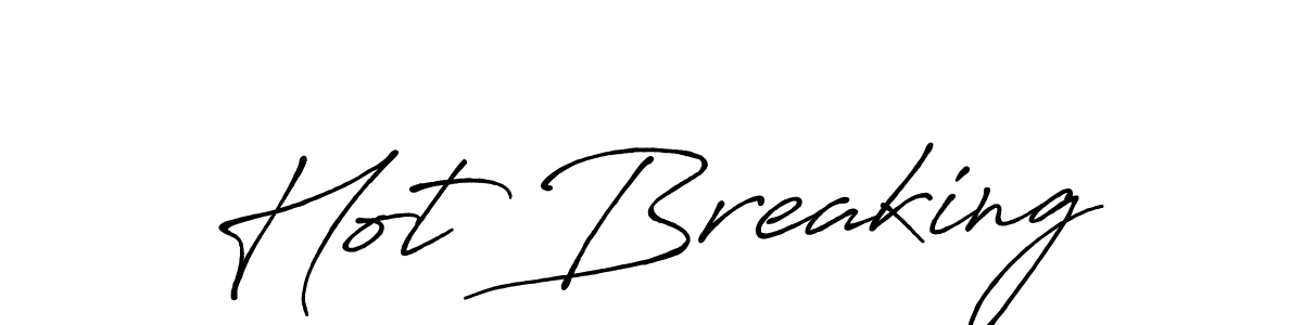 if you are searching for the best signature style for your name Hot Breaking. so please give up your signature search. here we have designed multiple signature styles  using Antro_Vectra_Bolder. Hot Breaking signature style 7 images and pictures png