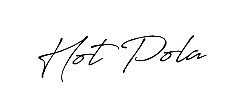 How to Draw Hot Pola signature style? Antro_Vectra_Bolder is a latest design signature styles for name Hot Pola. Hot Pola signature style 7 images and pictures png