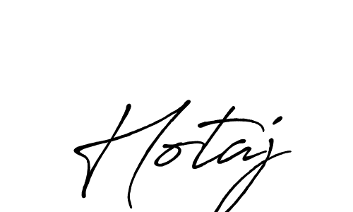 Use a signature maker to create a handwritten signature online. With this signature software, you can design (Antro_Vectra_Bolder) your own signature for name Hotaj. Hotaj signature style 7 images and pictures png