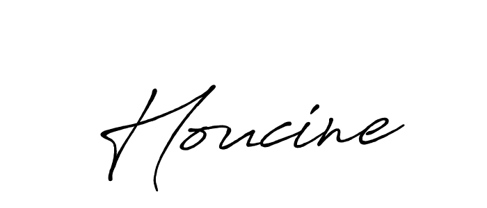 Best and Professional Signature Style for Houcine. Antro_Vectra_Bolder Best Signature Style Collection. Houcine signature style 7 images and pictures png