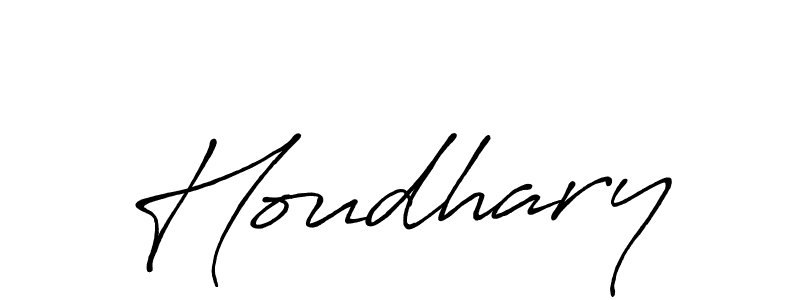 Make a beautiful signature design for name Houdhary. Use this online signature maker to create a handwritten signature for free. Houdhary signature style 7 images and pictures png