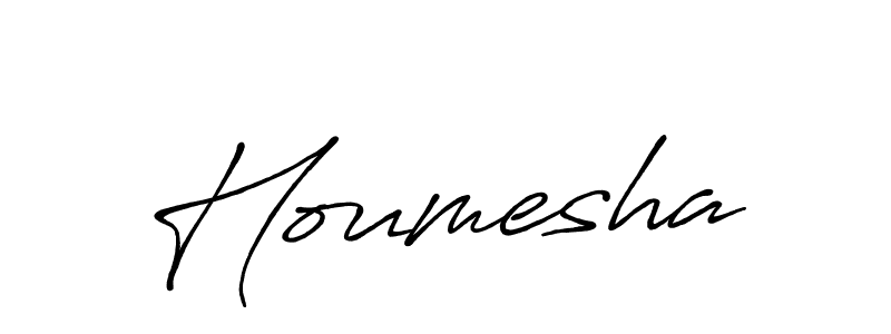 It looks lik you need a new signature style for name Houmesha. Design unique handwritten (Antro_Vectra_Bolder) signature with our free signature maker in just a few clicks. Houmesha signature style 7 images and pictures png