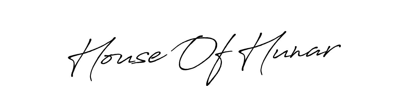 Make a beautiful signature design for name House Of Hunar. Use this online signature maker to create a handwritten signature for free. House Of Hunar signature style 7 images and pictures png