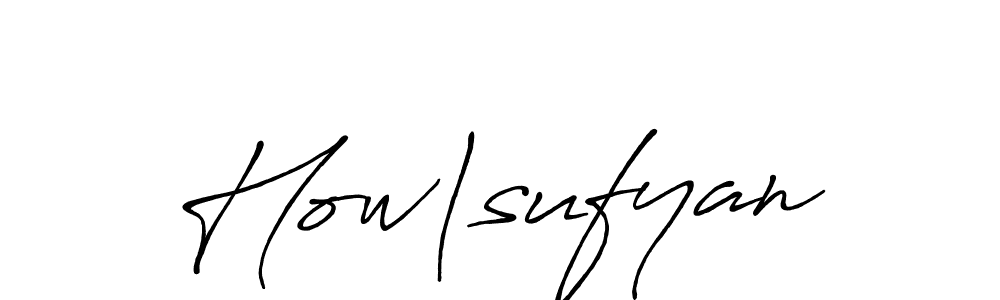 Design your own signature with our free online signature maker. With this signature software, you can create a handwritten (Antro_Vectra_Bolder) signature for name How|sufyan. How|sufyan signature style 7 images and pictures png