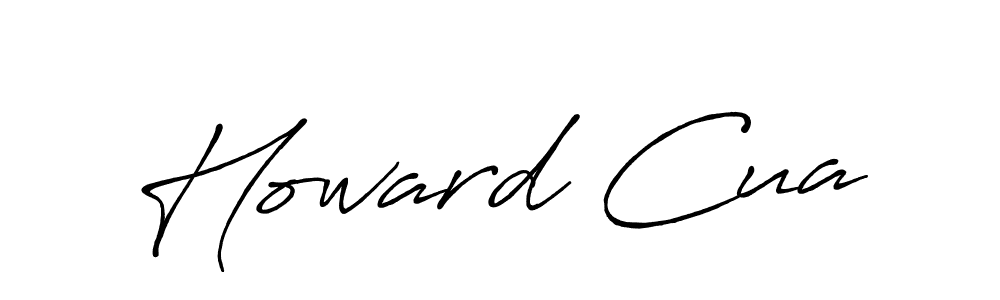 How to make Howard Cua signature? Antro_Vectra_Bolder is a professional autograph style. Create handwritten signature for Howard Cua name. Howard Cua signature style 7 images and pictures png