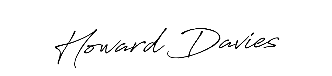 It looks lik you need a new signature style for name Howard Davies. Design unique handwritten (Antro_Vectra_Bolder) signature with our free signature maker in just a few clicks. Howard Davies signature style 7 images and pictures png