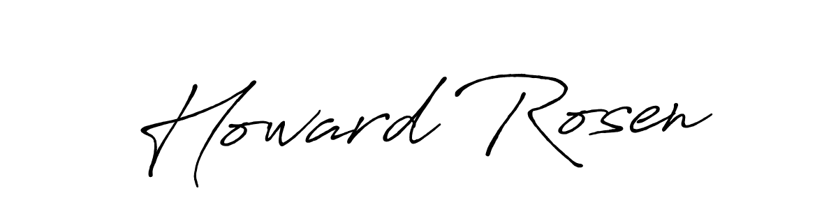 Similarly Antro_Vectra_Bolder is the best handwritten signature design. Signature creator online .You can use it as an online autograph creator for name Howard Rosen. Howard Rosen signature style 7 images and pictures png