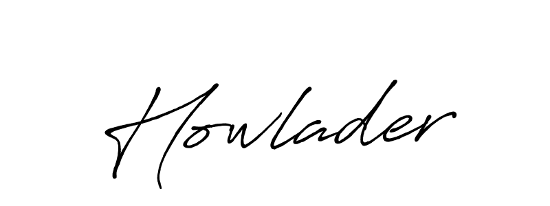 Howlader stylish signature style. Best Handwritten Sign (Antro_Vectra_Bolder) for my name. Handwritten Signature Collection Ideas for my name Howlader. Howlader signature style 7 images and pictures png