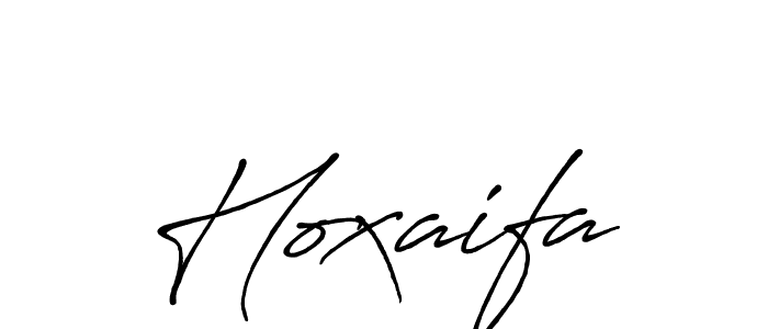 Also we have Hoxaifa name is the best signature style. Create professional handwritten signature collection using Antro_Vectra_Bolder autograph style. Hoxaifa signature style 7 images and pictures png