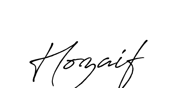 Antro_Vectra_Bolder is a professional signature style that is perfect for those who want to add a touch of class to their signature. It is also a great choice for those who want to make their signature more unique. Get Hozaif name to fancy signature for free. Hozaif signature style 7 images and pictures png