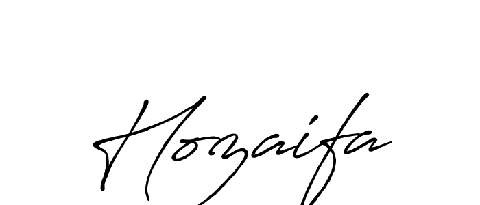 How to make Hozaifa name signature. Use Antro_Vectra_Bolder style for creating short signs online. This is the latest handwritten sign. Hozaifa signature style 7 images and pictures png