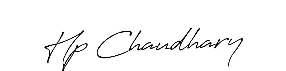 if you are searching for the best signature style for your name Hp Chaudhary. so please give up your signature search. here we have designed multiple signature styles  using Antro_Vectra_Bolder. Hp Chaudhary signature style 7 images and pictures png