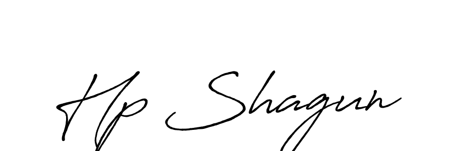 Create a beautiful signature design for name Hp Shagun. With this signature (Antro_Vectra_Bolder) fonts, you can make a handwritten signature for free. Hp Shagun signature style 7 images and pictures png