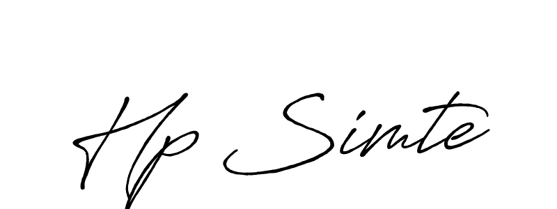 How to Draw Hp Simte signature style? Antro_Vectra_Bolder is a latest design signature styles for name Hp Simte. Hp Simte signature style 7 images and pictures png