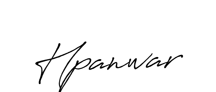 Make a beautiful signature design for name Hpanwar. Use this online signature maker to create a handwritten signature for free. Hpanwar signature style 7 images and pictures png