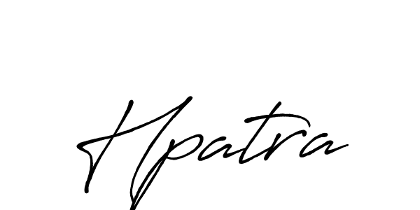 How to make Hpatra signature? Antro_Vectra_Bolder is a professional autograph style. Create handwritten signature for Hpatra name. Hpatra signature style 7 images and pictures png