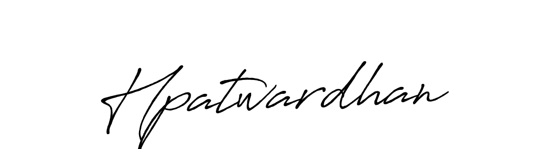 How to make Hpatwardhan name signature. Use Antro_Vectra_Bolder style for creating short signs online. This is the latest handwritten sign. Hpatwardhan signature style 7 images and pictures png