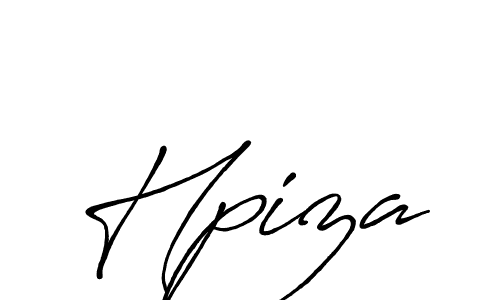 It looks lik you need a new signature style for name Hpiza. Design unique handwritten (Antro_Vectra_Bolder) signature with our free signature maker in just a few clicks. Hpiza signature style 7 images and pictures png