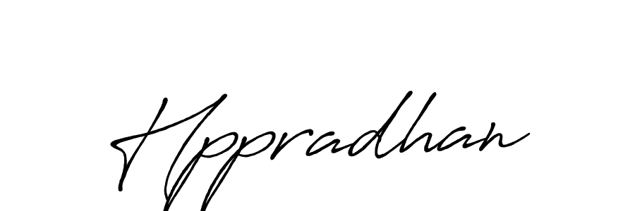 Hppradhan stylish signature style. Best Handwritten Sign (Antro_Vectra_Bolder) for my name. Handwritten Signature Collection Ideas for my name Hppradhan. Hppradhan signature style 7 images and pictures png