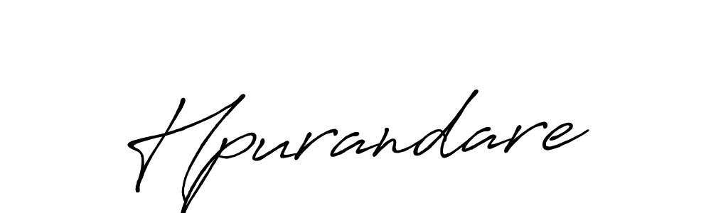 It looks lik you need a new signature style for name Hpurandare. Design unique handwritten (Antro_Vectra_Bolder) signature with our free signature maker in just a few clicks. Hpurandare signature style 7 images and pictures png